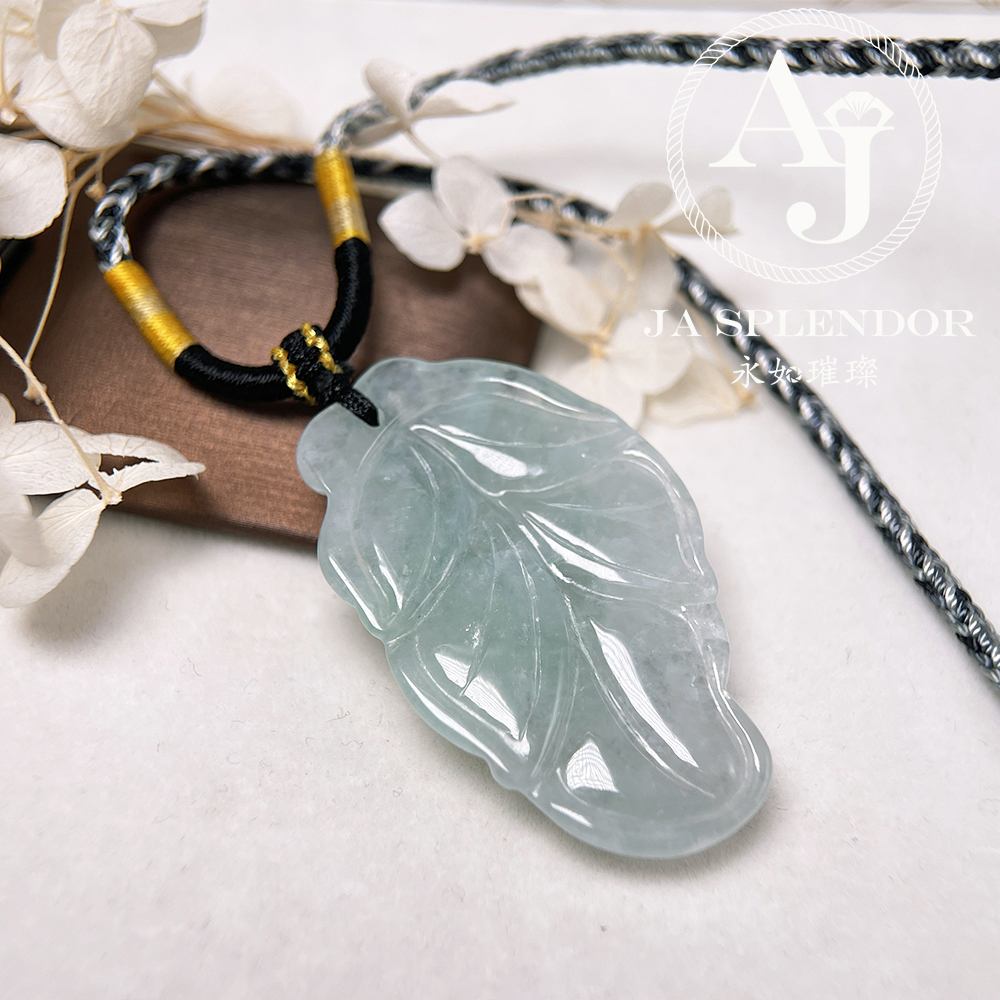 JN-1538 天然翡翠A玉 冰糯晴綠招財鎮宅貔貅挂件