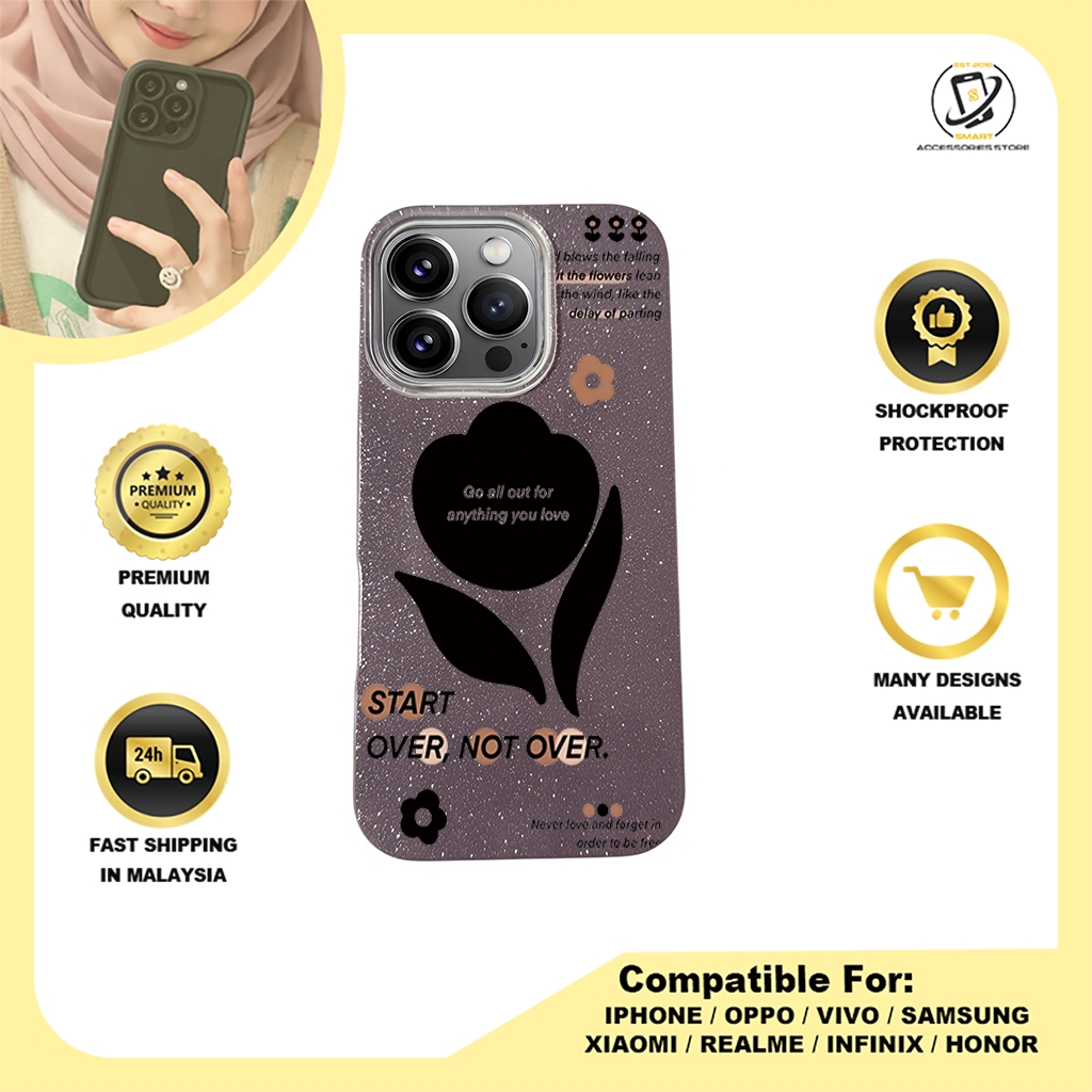 BLING CASE PHONE FOR IPHONE - DESIGN FLOWER Z