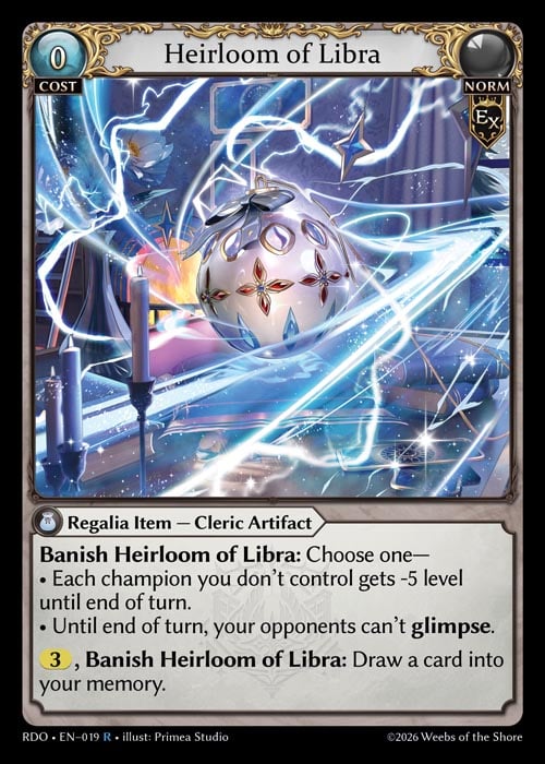 Heirloom of Libra / RDO-019 (R)