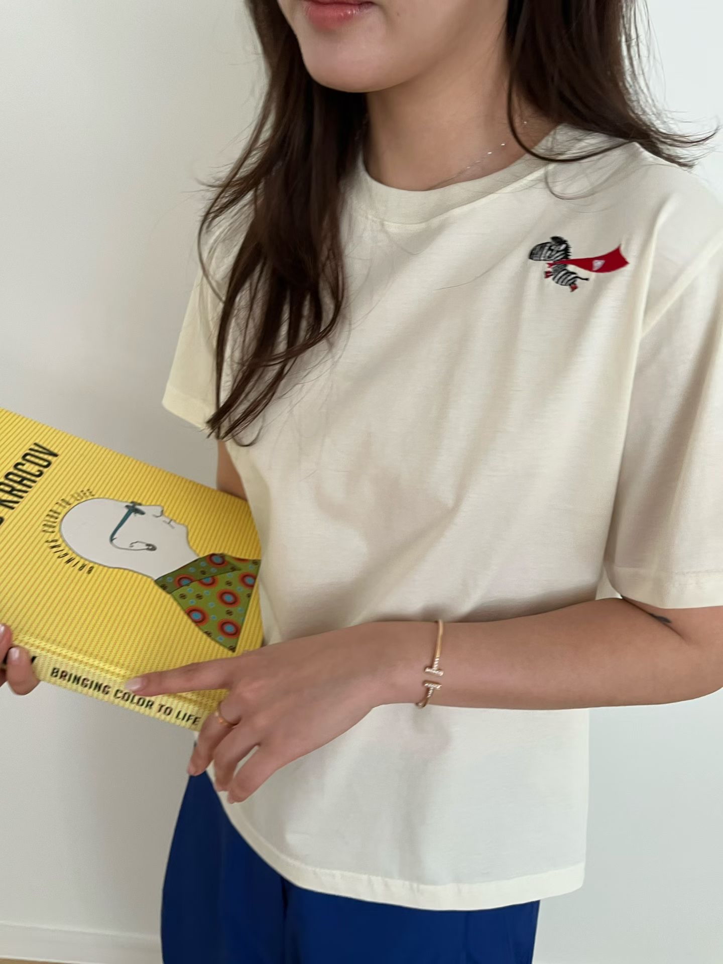 Embroidery 斑馬T恤