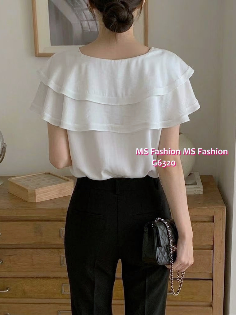 G6320 高質靚料ruffle top