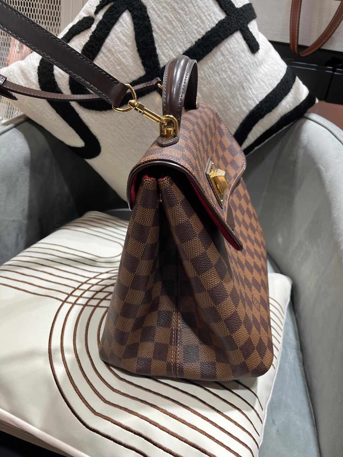 Lv Damier Bergamo MM 2 way bag N41168 ,   100%Authentic, 95%new ✅dust bag  