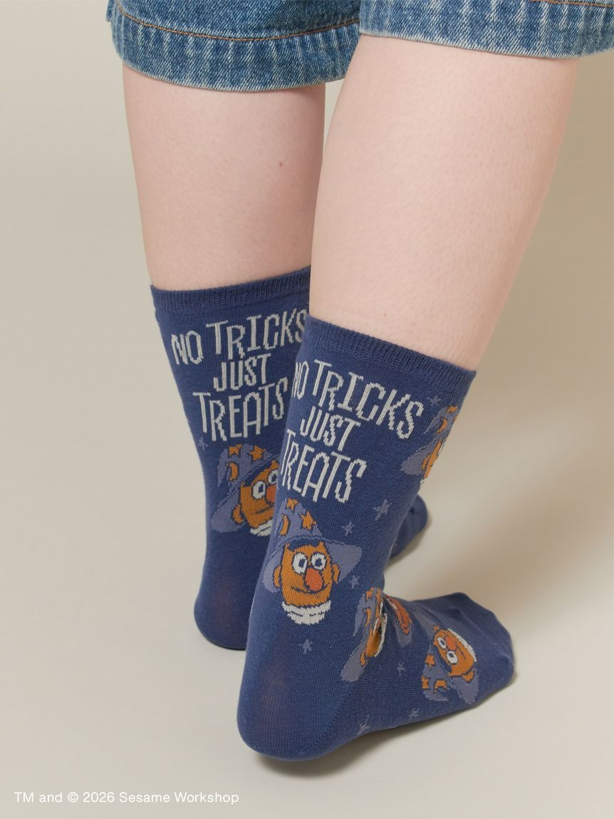 🌸 【預訂】Socks(A) - HAPPY HALLOWEEN -NO TRICKS, JUST TREATS
