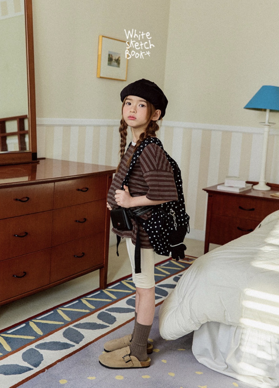 🇰🇷WhiteSketchBook tee