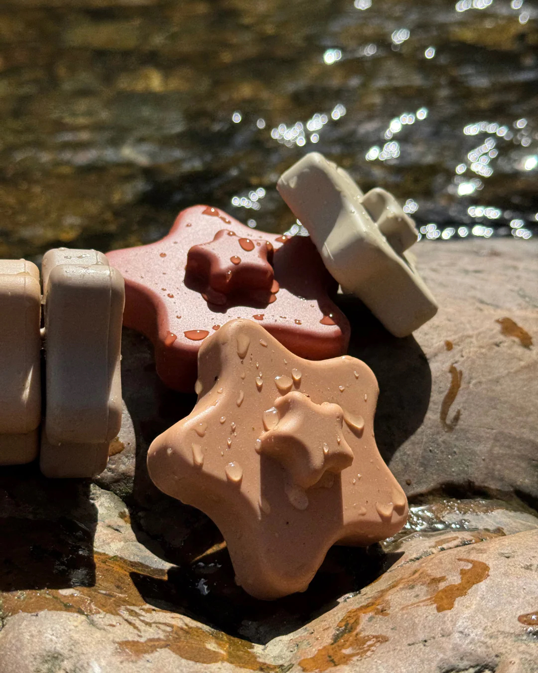 Leo et lea sillcone star stacker