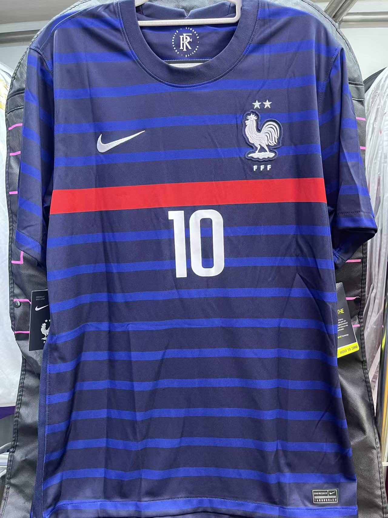 2020 France Home Shirt #10 MBAPPE "BNWT"