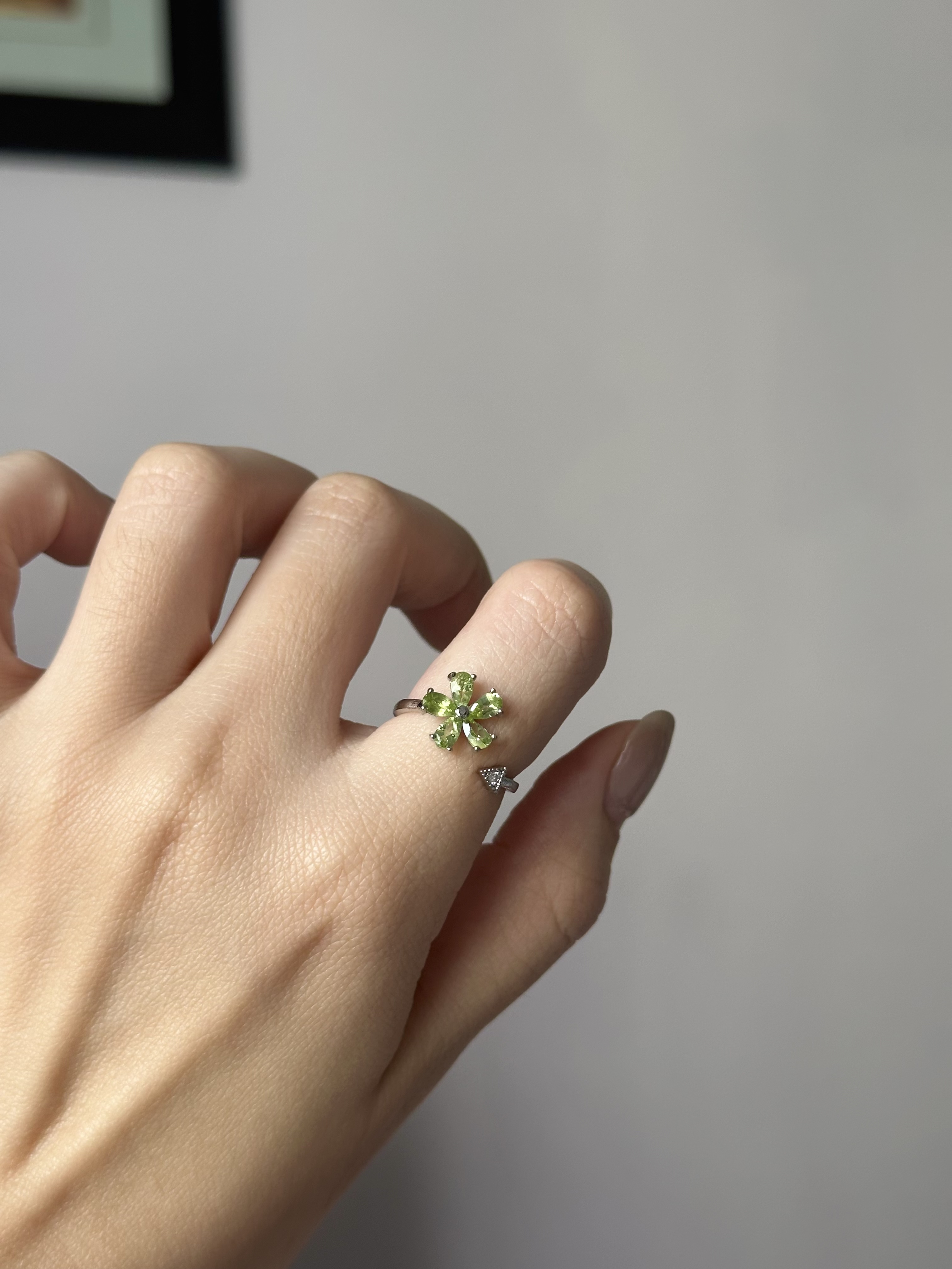 橄榄石戒指 ｜Peridot Ring 