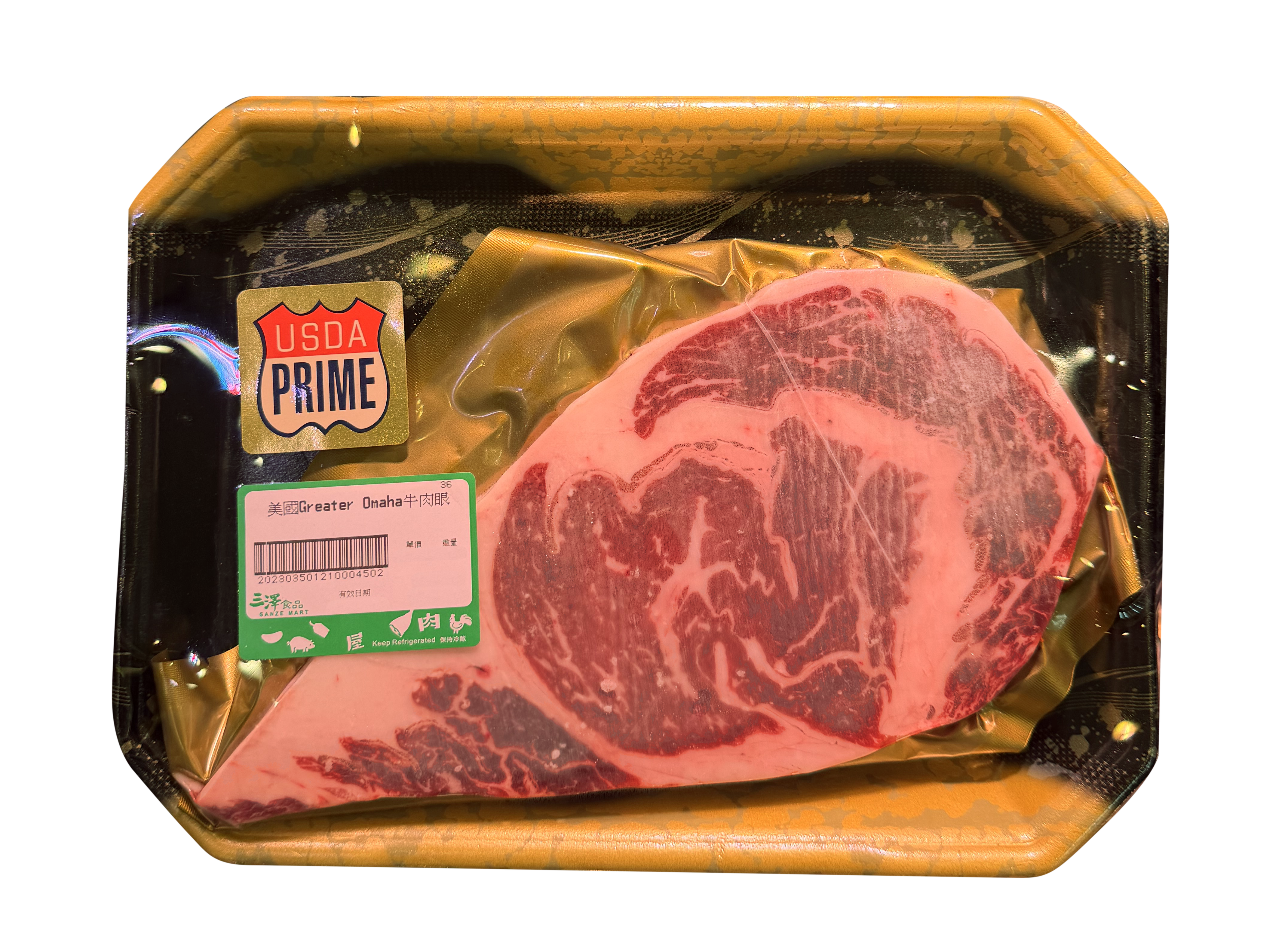 Greater Omaha 美國牛肉眼 0.4 - 0.5 LB - 1塊