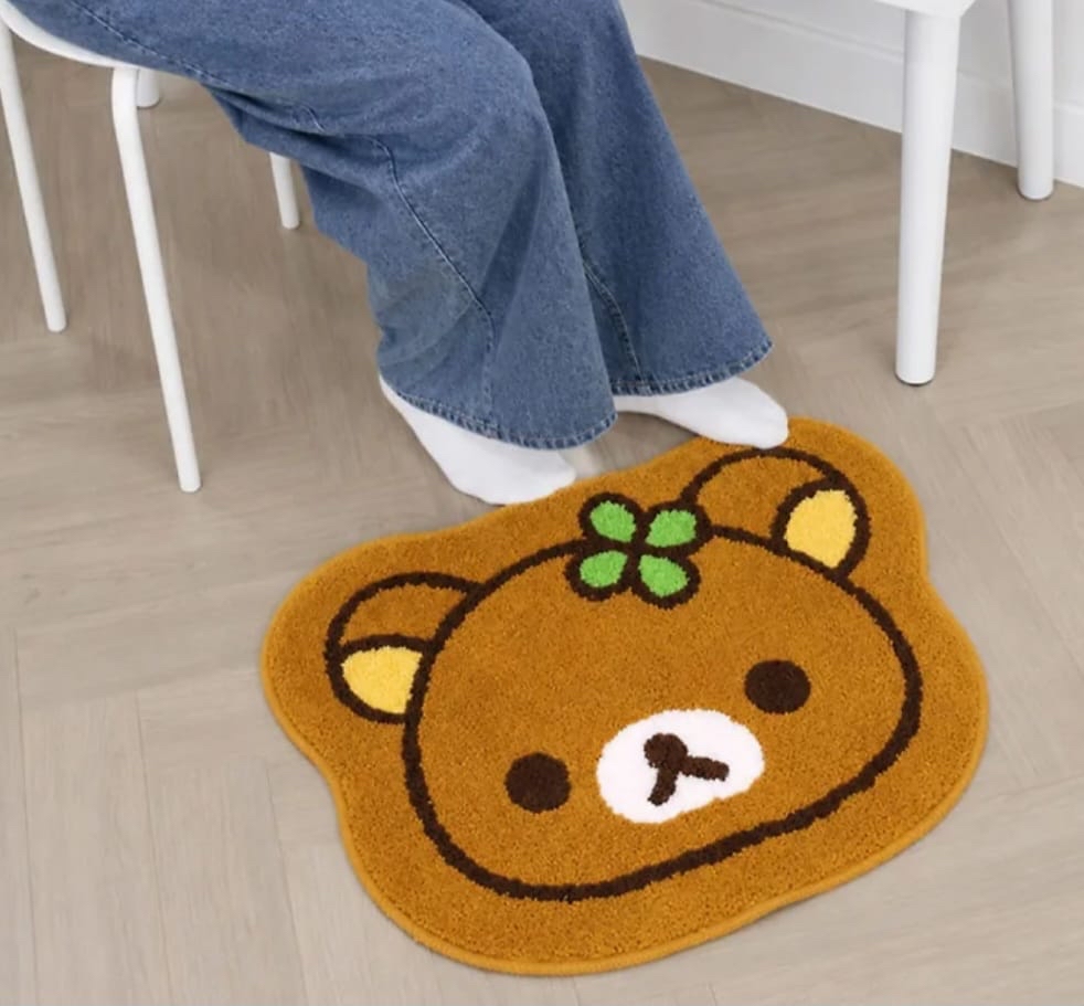 《預約貨品》全新韓國限定 Rilakkuma頭型地毯
