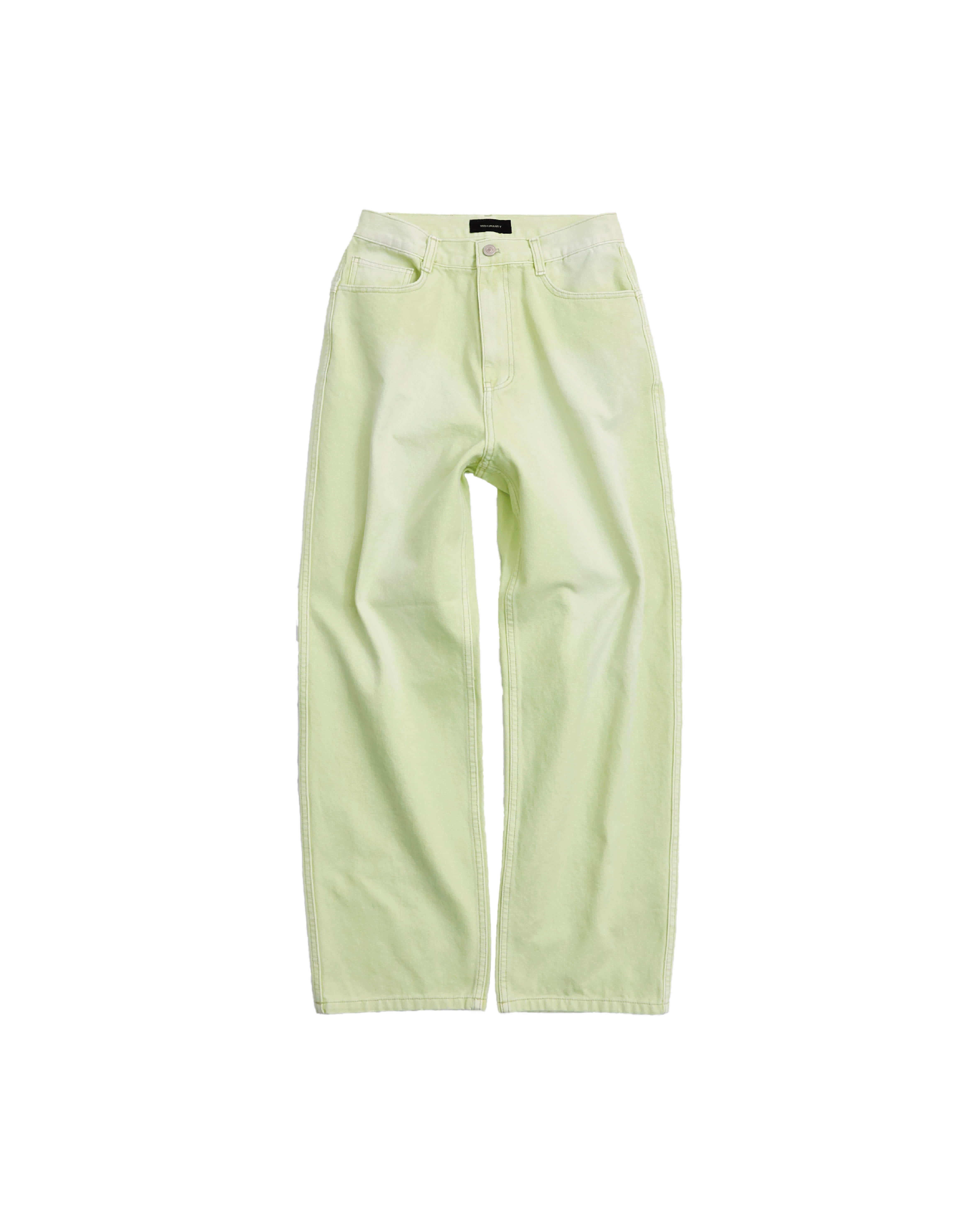 999HUMANITY - WASHED CANVAS PANT (LIGHT GREEN)