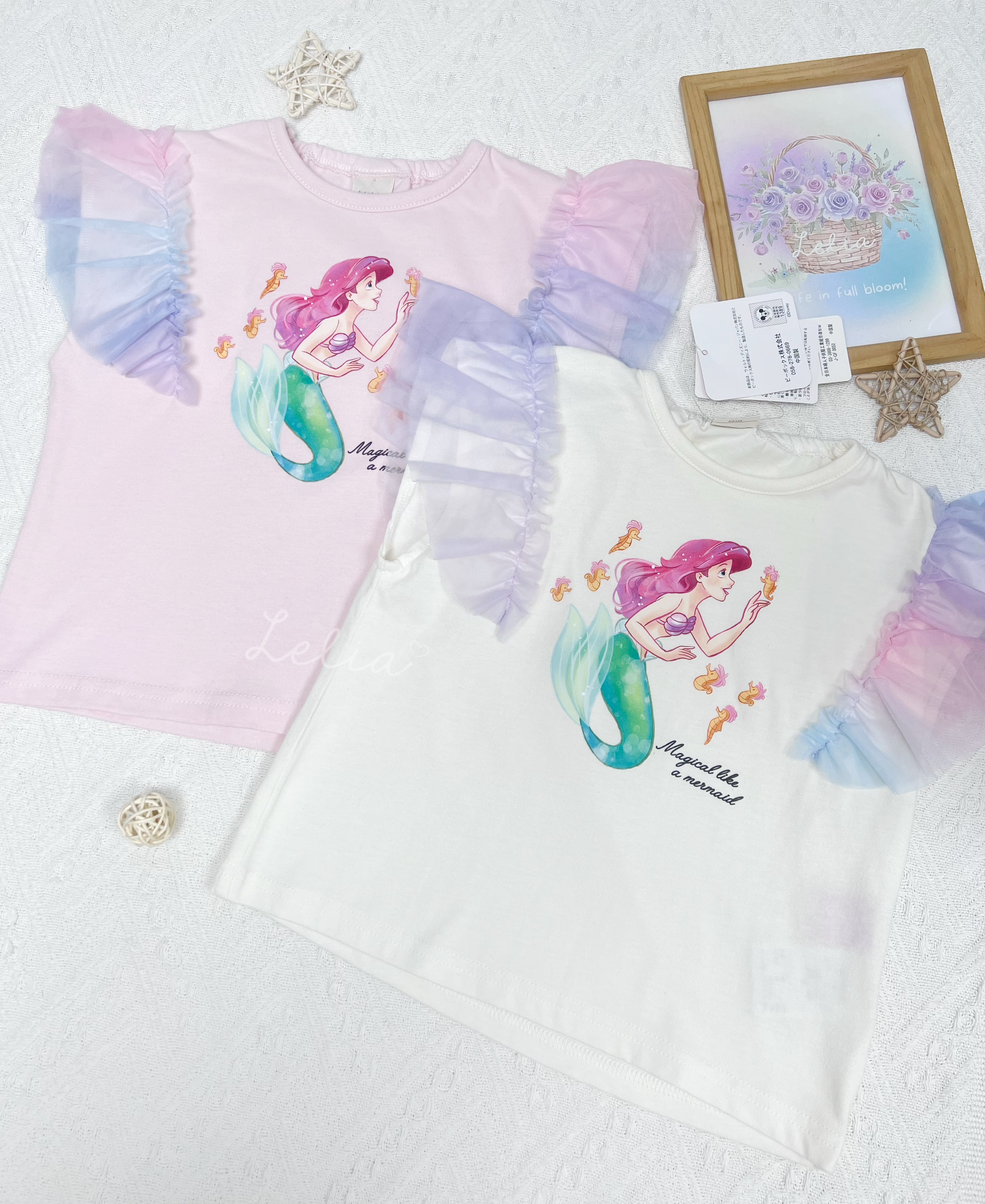 ▫️現貨▫️FutaFuta美人魚幻彩袖背心