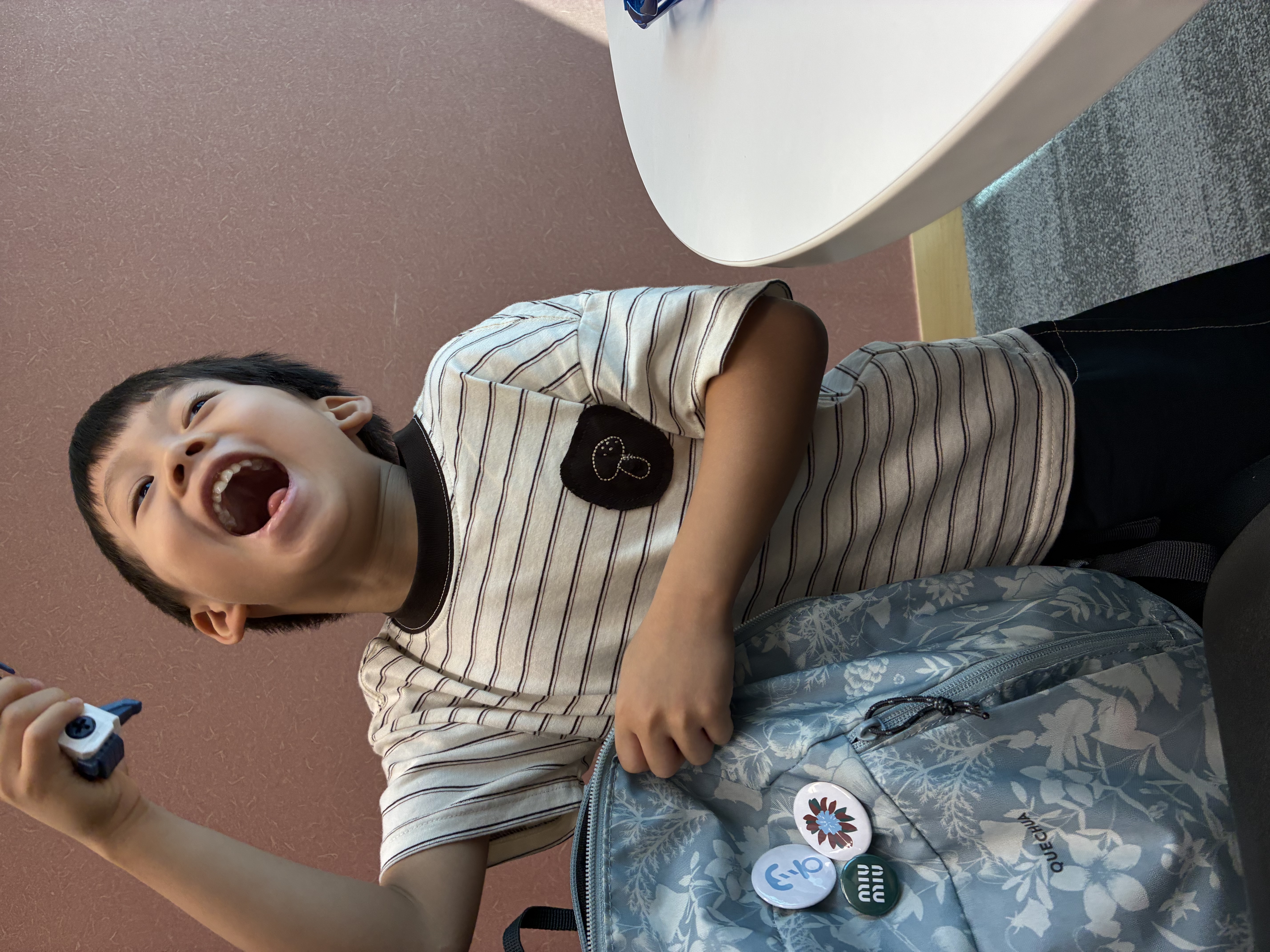 間條蘑菇T恤 SX255020