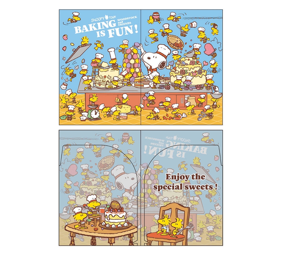 🌸 【預訂】A5 size File - BAKING IS FUN! ~Baking cakes is fun!