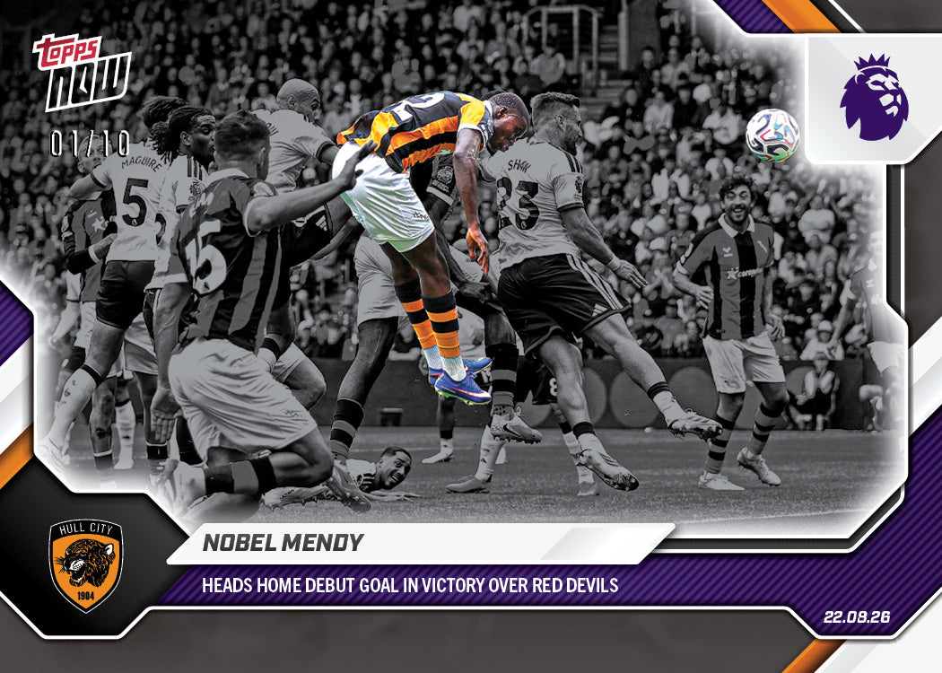 Nobel Mendy - 2026/27 Premier League Topps NOW® #5 回歸英超入球【團購】