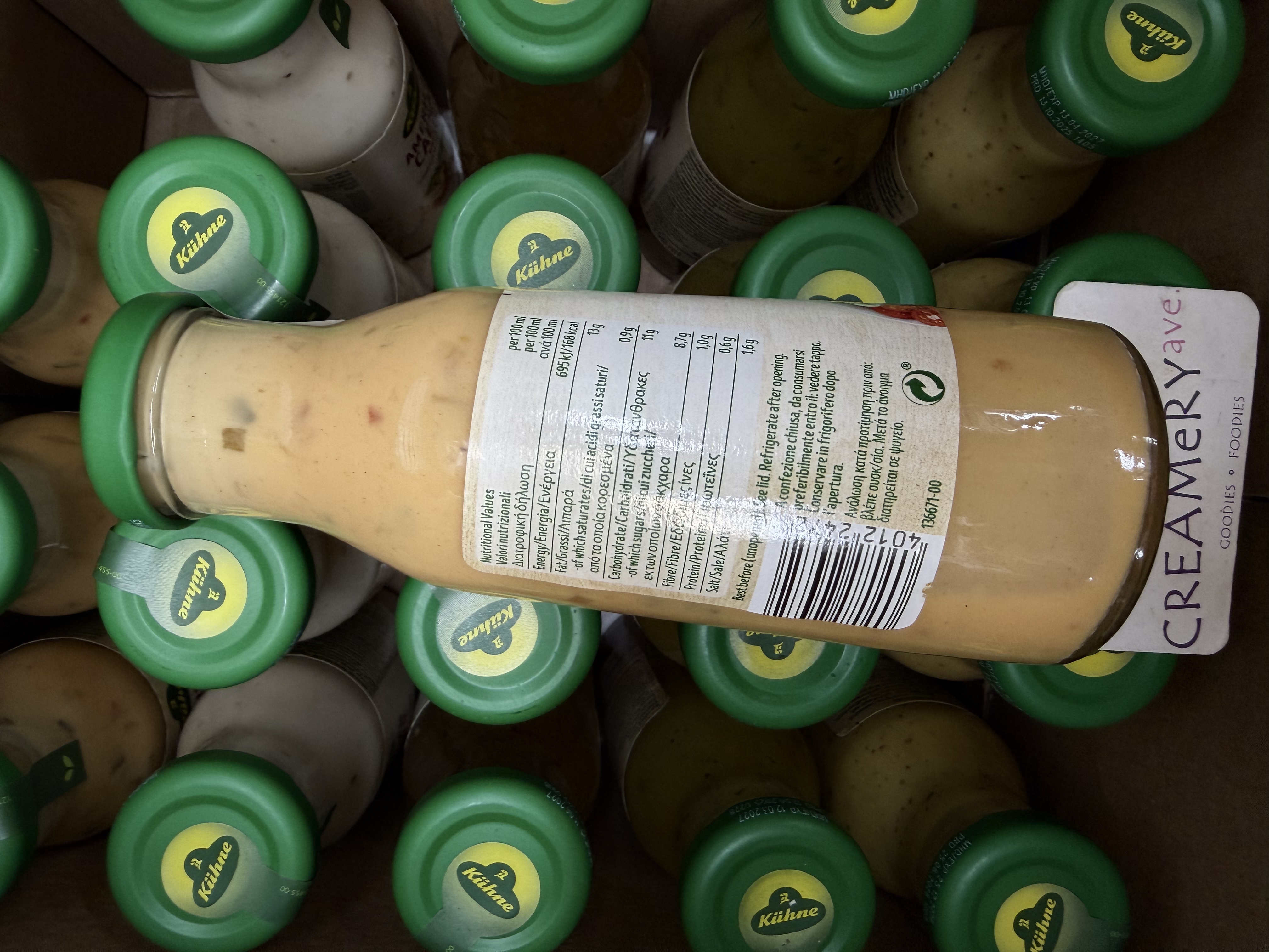 德國冠利千島醬沙律醬汁 Germany Kühne Thousand Island Dressing