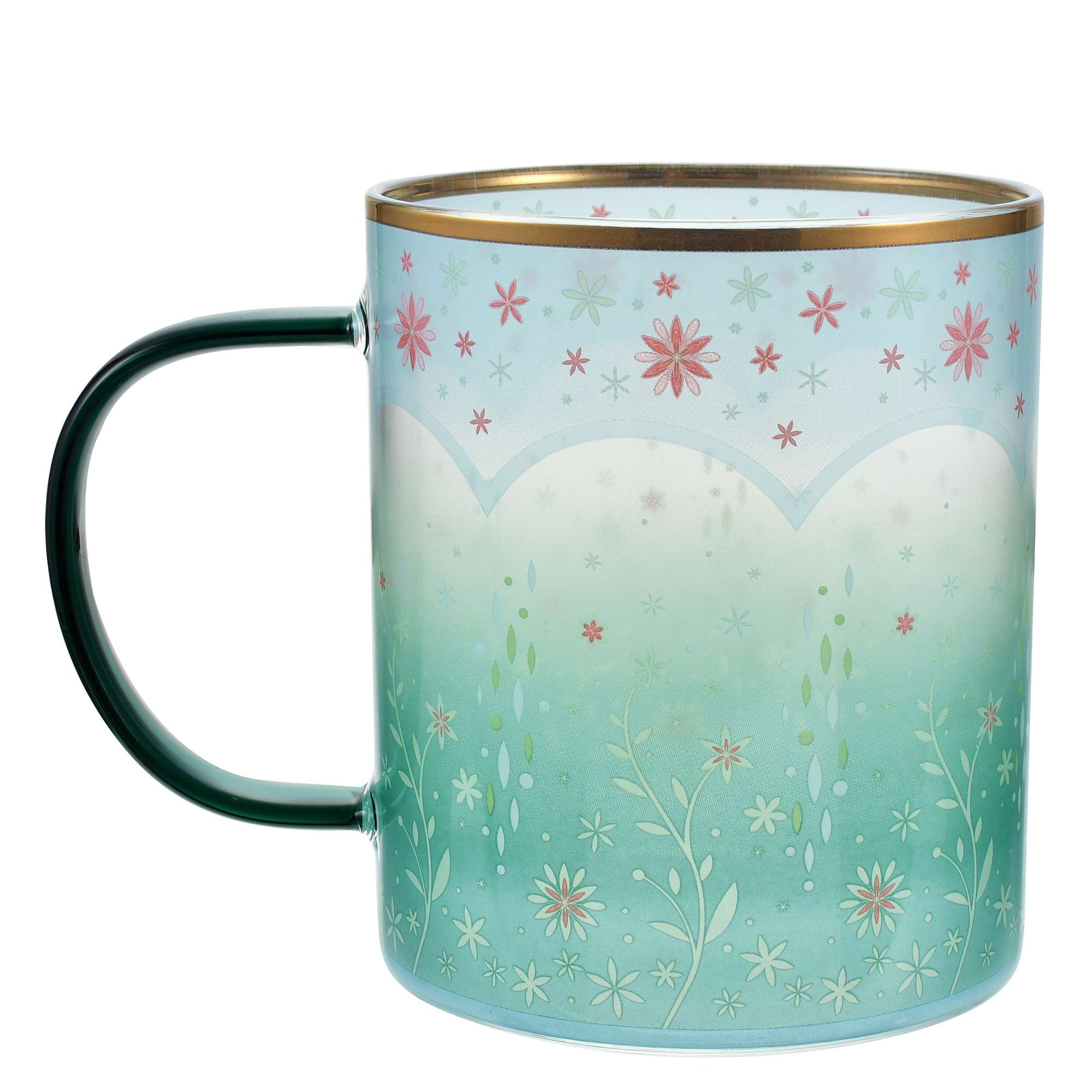 🎀【預訂】 Frozen Fever Elsa Mug Heat-Resistant Glass 