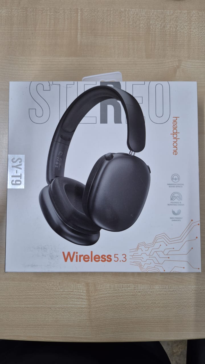 14562 Bluetooth Wireless Headphone SY-T9 Black 