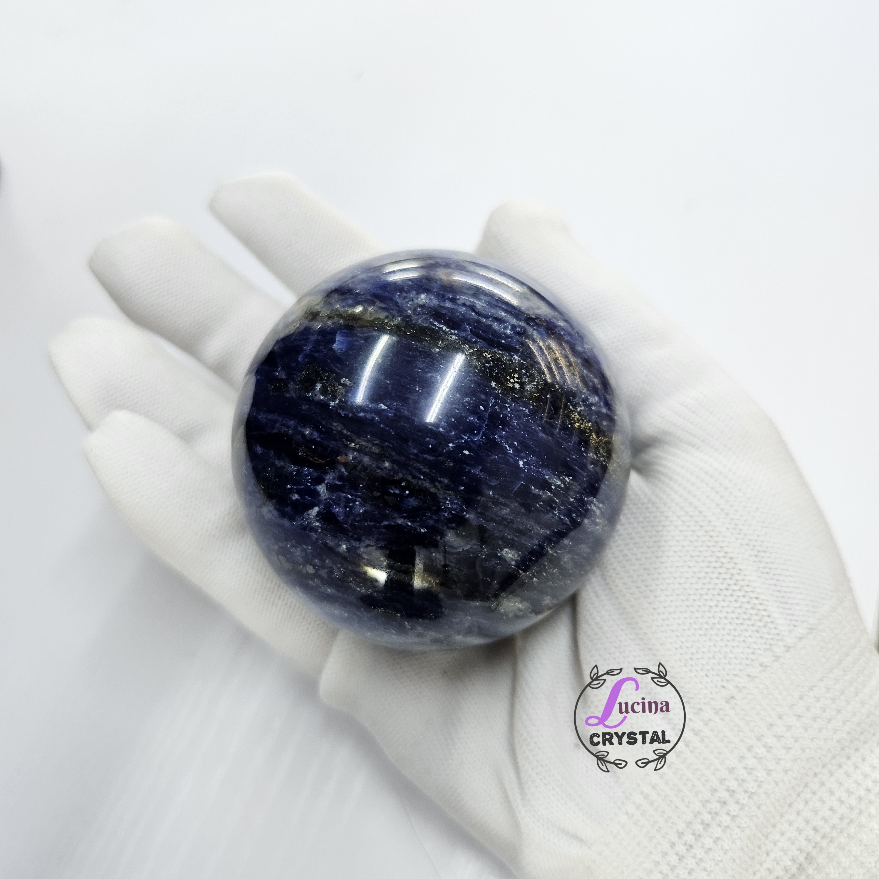 (Co#J329) 藍紋石球/Sodalite Sphere