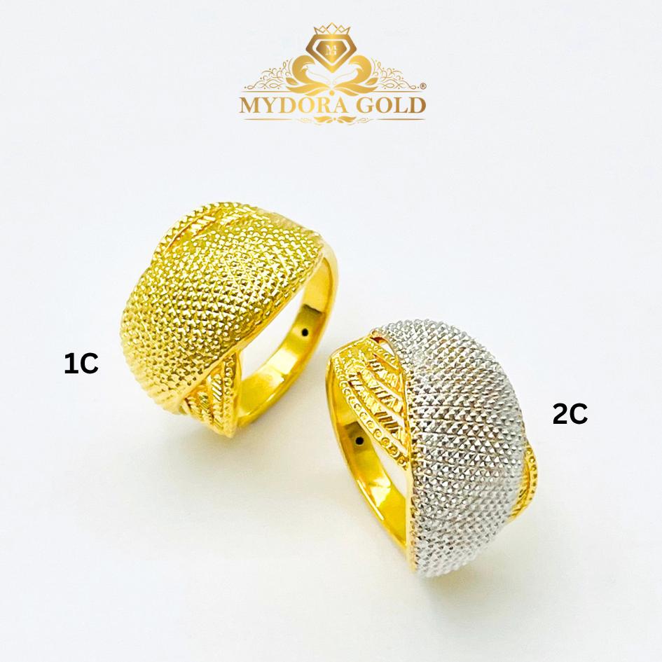 MYDORA Cincin Siciliaa Cross (5G) l EMAS 916/22K