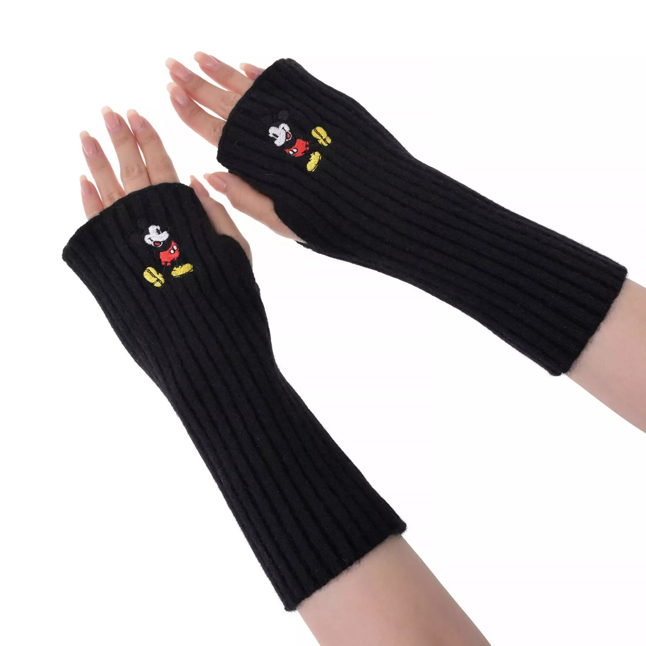 🌸 【預訂】Mickey 保暖手套(黑) - MAGICAL LABEL-27/10新品