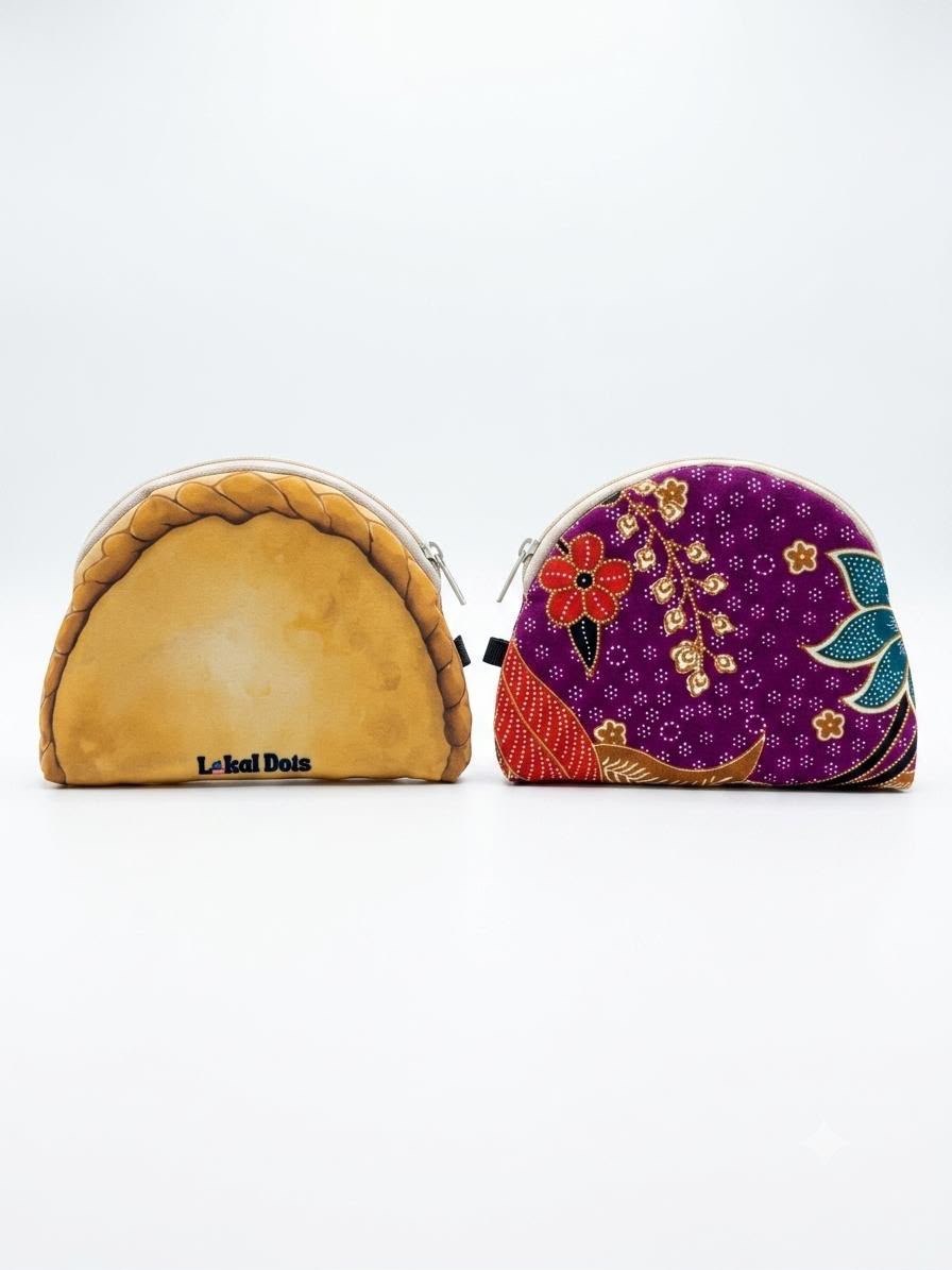 LD46 - Malaysia Heritage Batik Pouch (Karipap)