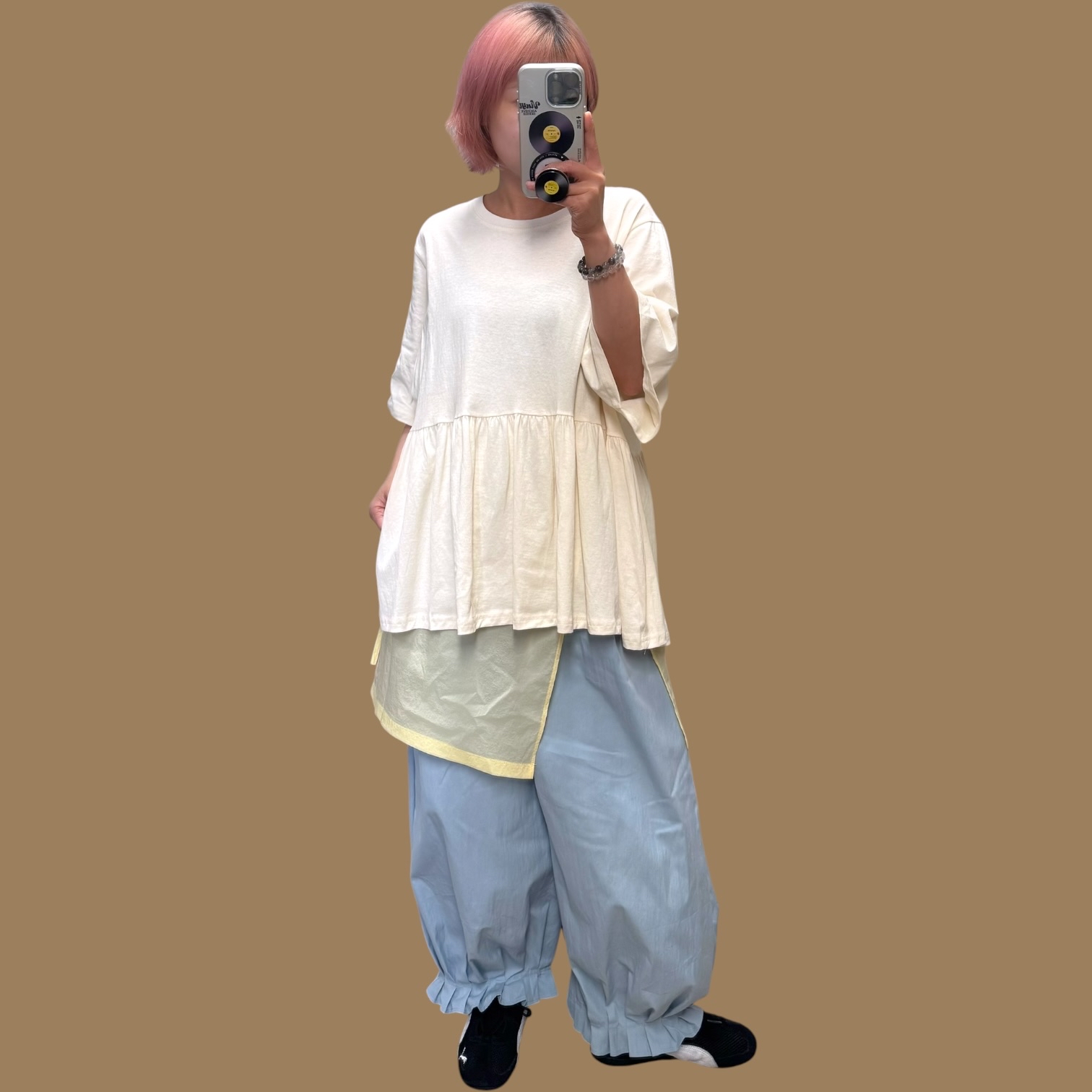 221443 淨色娃娃Tee