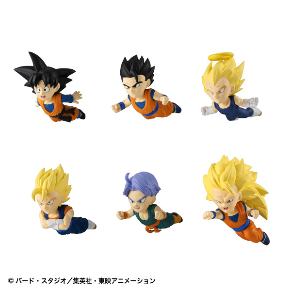 (預訂訂金 $100) (總價 $299) MegaHouse 龍珠 飛翔吧!英雄們! Tobimas Dragon Ball Vol.3 (原盒6盒) (1套6款) (行版)