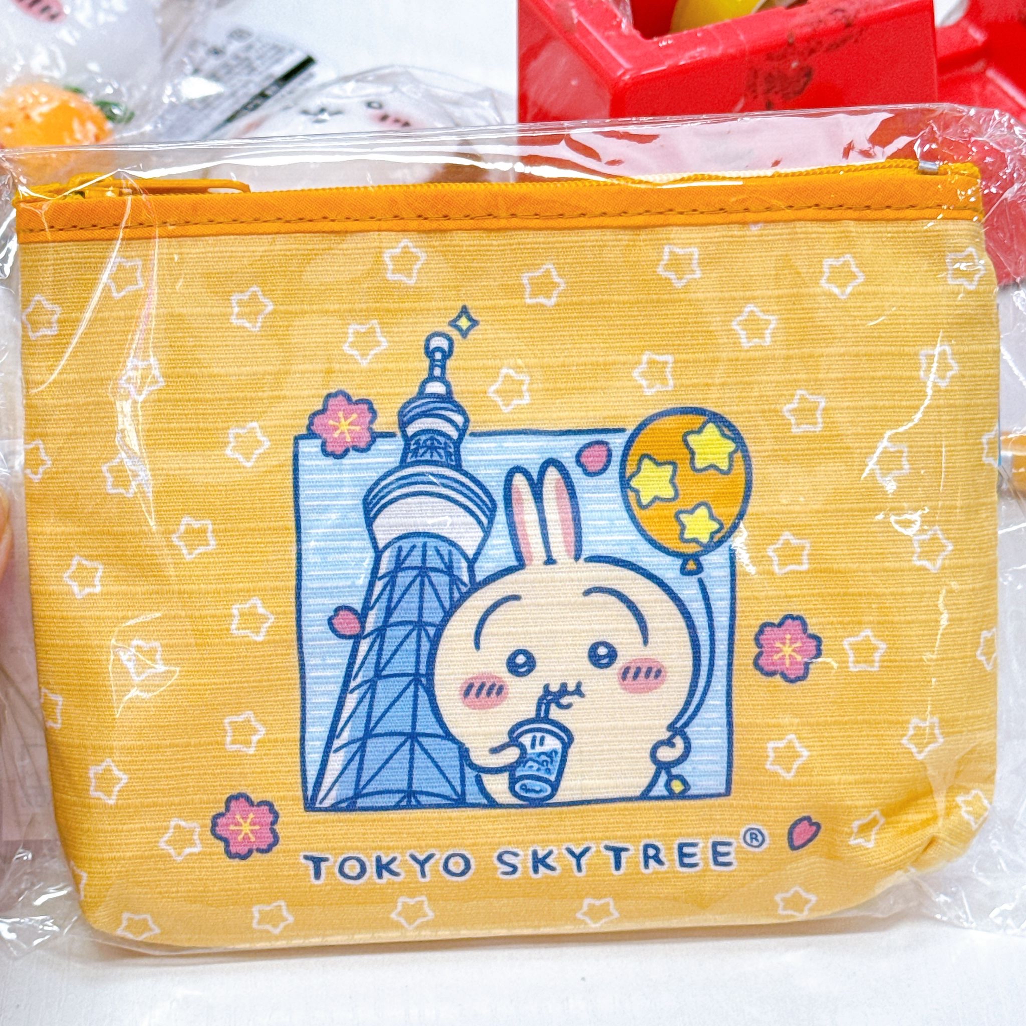 日本直送chiikawa sky tree 限定版拉鏈袋
