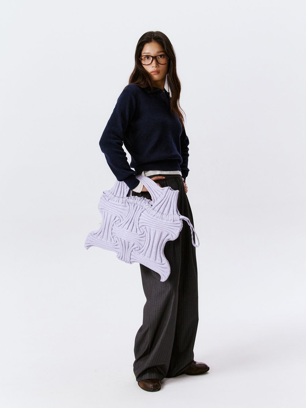 (2026新色) PLEATSMAMA 大手挽袋閃閃款 Big Bow Bag Glitter (6色選擇)