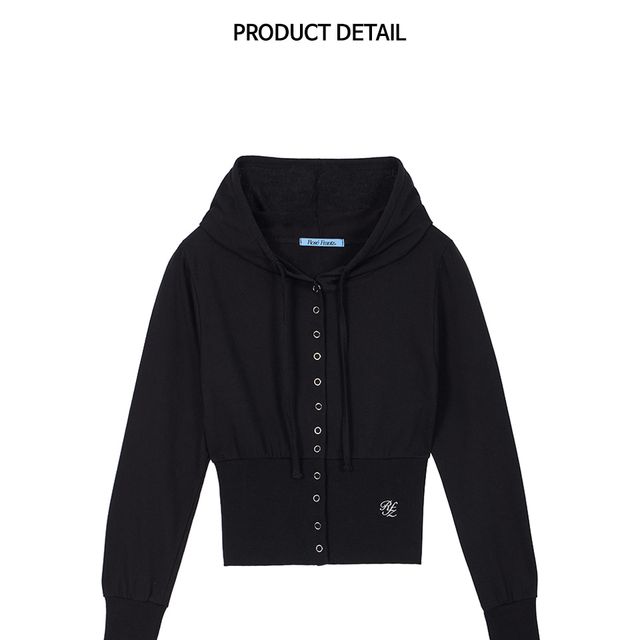 ROSE FRANTZ EyeletPoint Hood Zip-up パーカー Rose Frantz [9/30 Advance Shipment] Eyelet Point Hood Zip-up