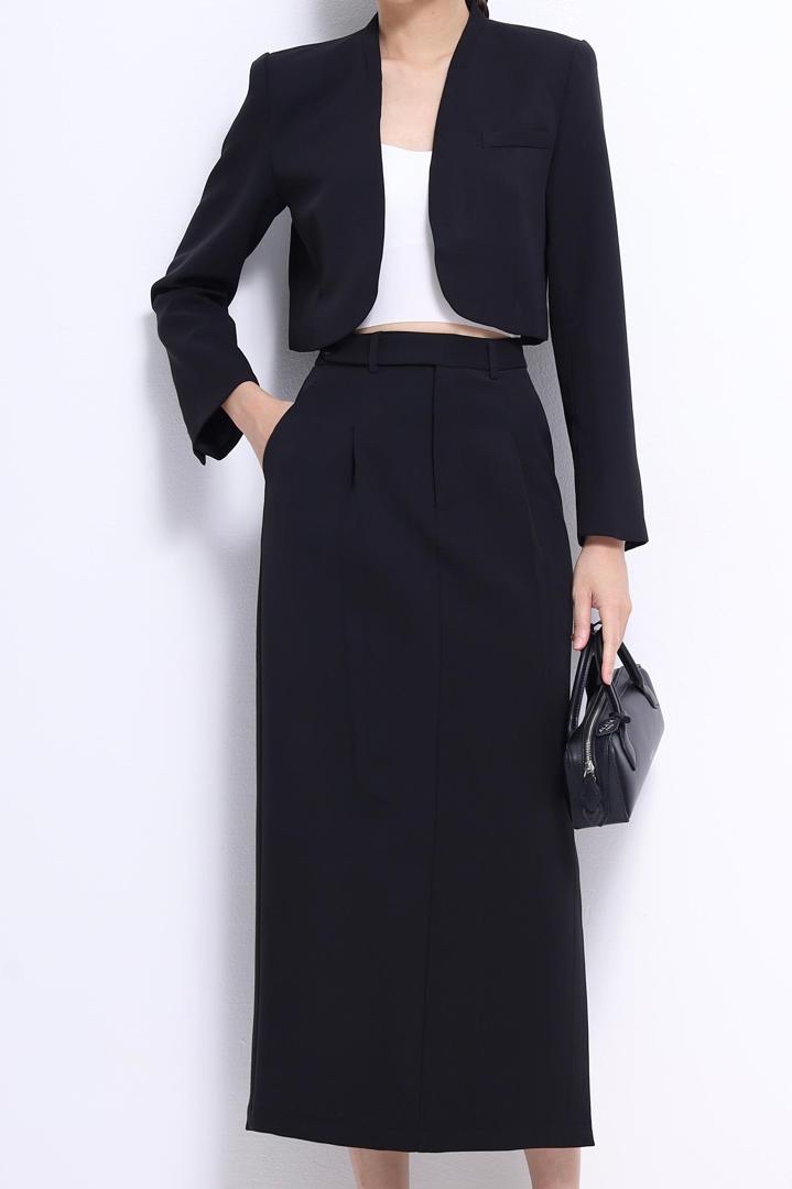CS1381 Avery Tailored Column Skirt 