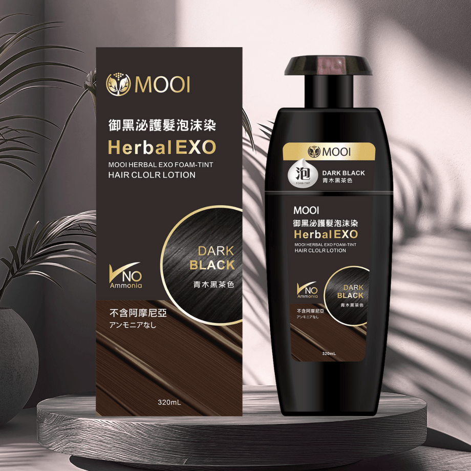MOOI御黑泌泡沫染髮液