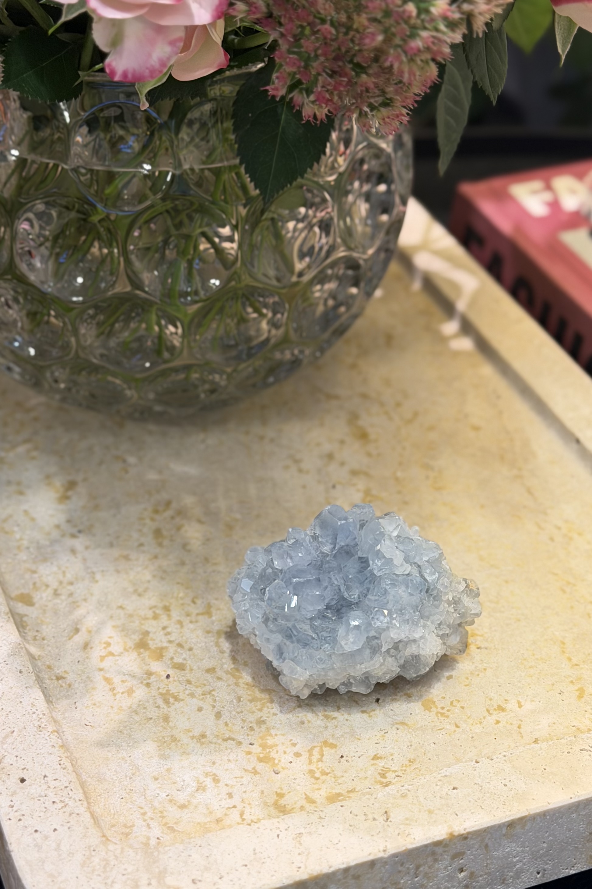  ༒5.9cm 天青石原石粒 ༒ 3507H3A-RA18*2AS