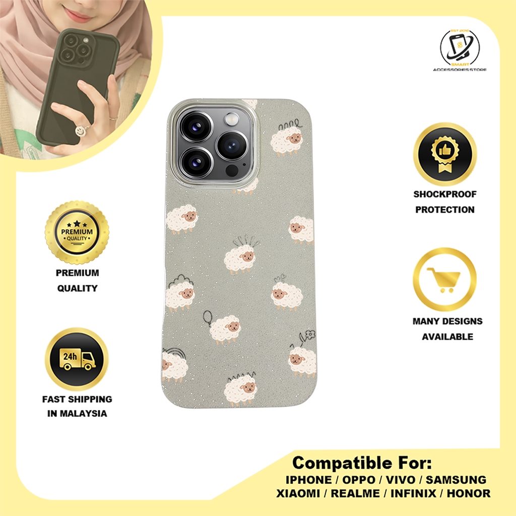 BLING CASE PHONE FOR IPHONE - DESIGN SHEEP A