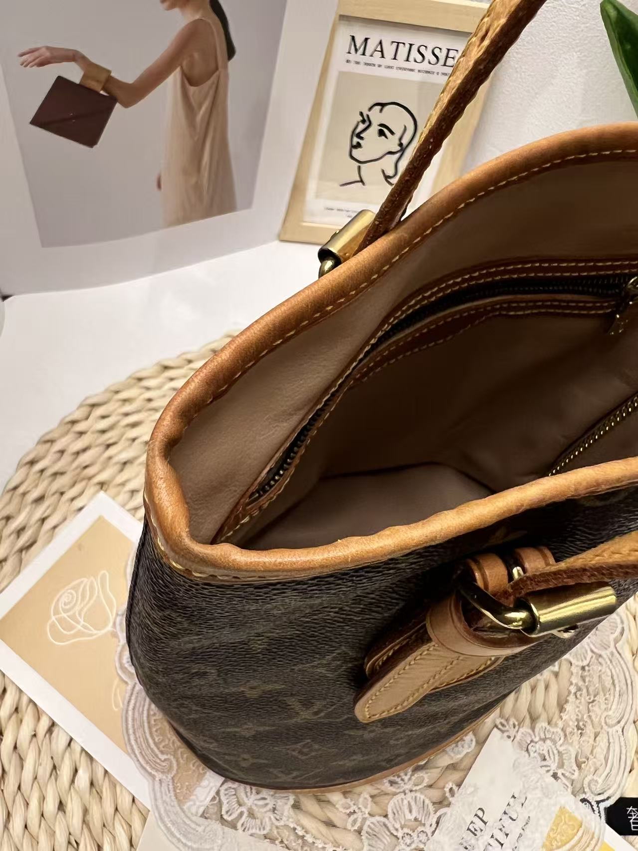 Louis Vuitton Monogram Petit Bucket 水桶包
