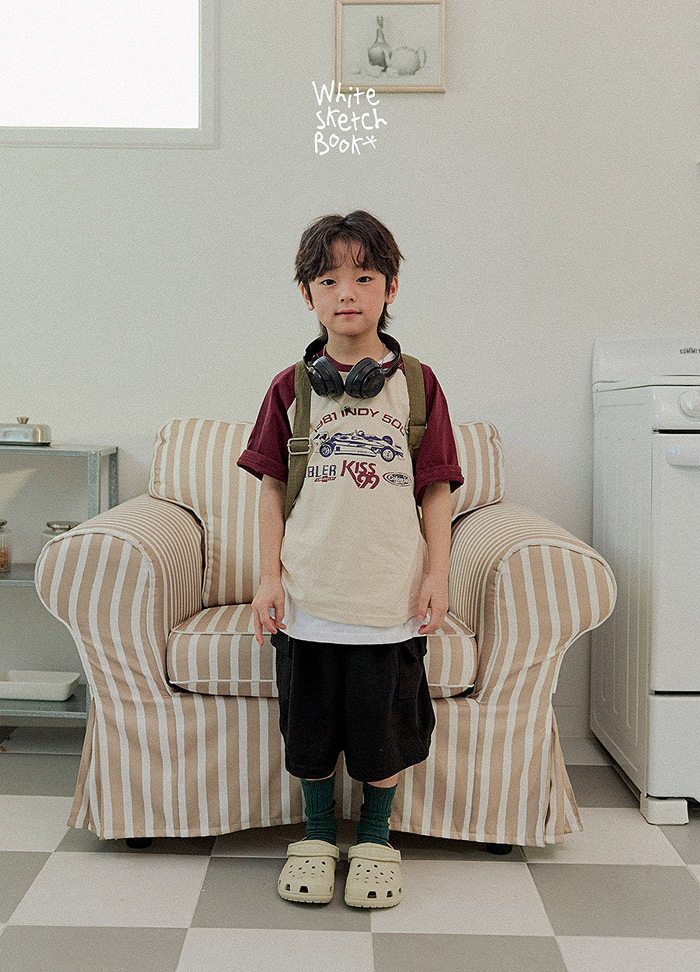 🇰🇷WhiteSketchBook短褲