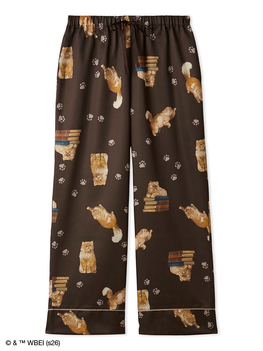 保暖緞面睡褲 Pajamas Pants｜SNIDEL HOME X 哈利波特 聯名 第5彈 (Harry Potter)【預購】 (26202-P）