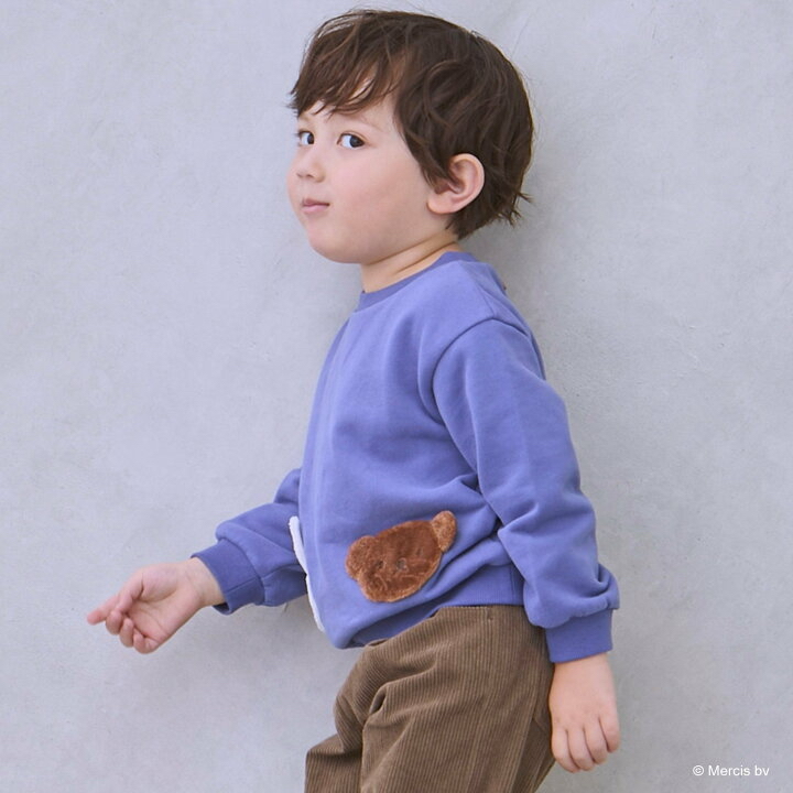 🇯🇵預訂 日本直送🇯🇵Petit Main x Miffy四色人物毛毛貼花衛衣