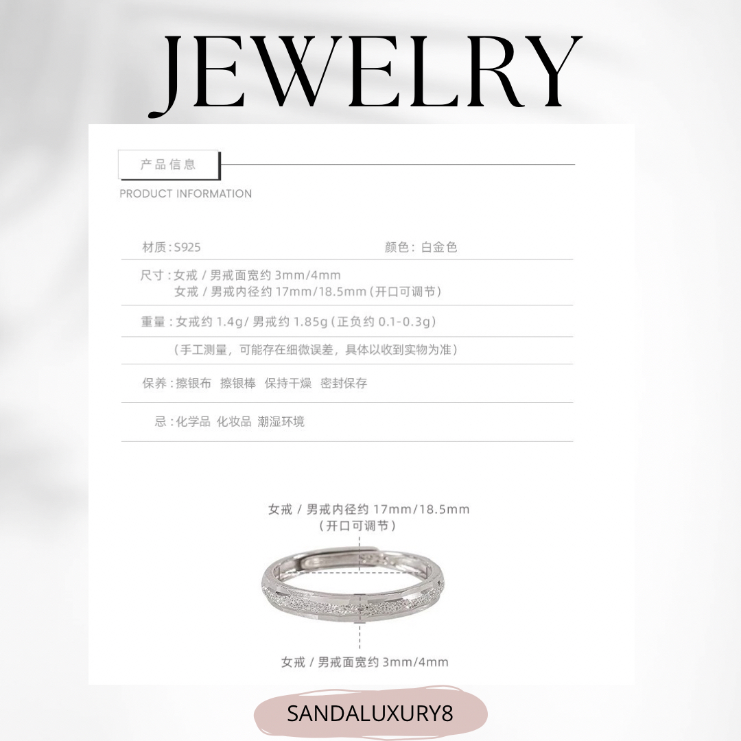 Luxury Diamond Wedding Band Ring Set for Him & Her  