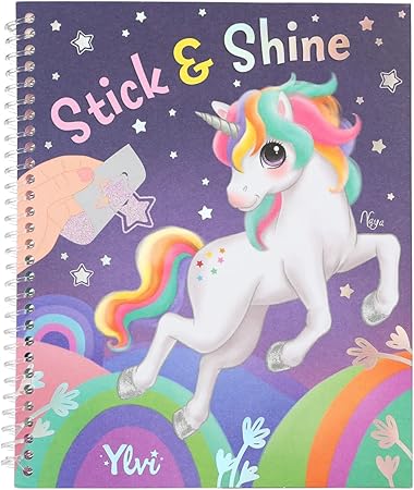 Ylvi Colouring Book Stick & Shine