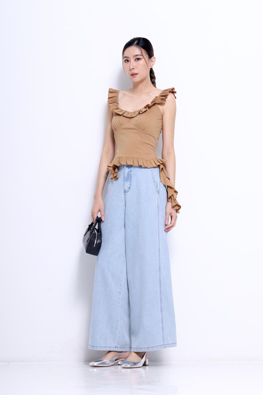 荷叶边上衣 2627