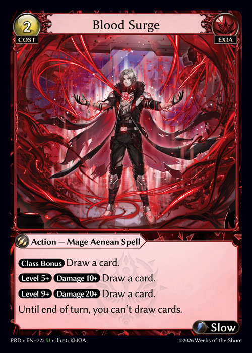 Blood Surge / PRD-222 (U)