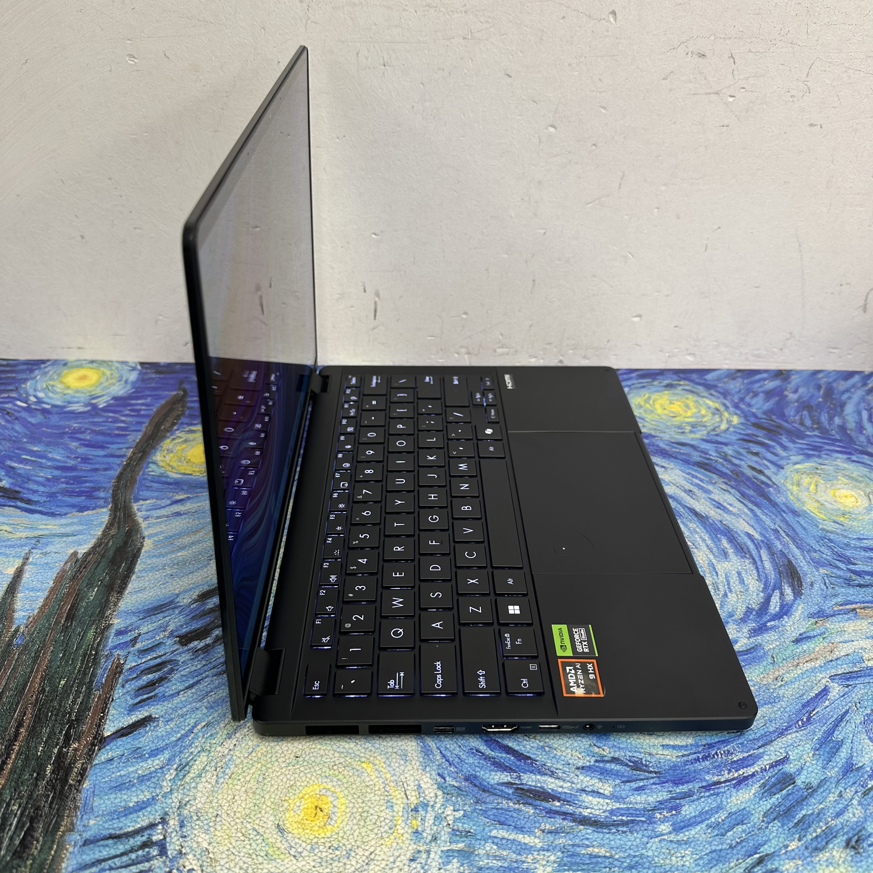 Asus Pro Art 13寸 3K Mon / AMD Ryzen AI 9 HX 370w/32GB Ram/2TB SSD/ Dolby Atmos喇叭/ Gaming Laptop / Notebook / 黑色/ YouTube / Netflix / Work / 外出超方便/ RTX 4060獨立顯示卡/輕薄機🔥