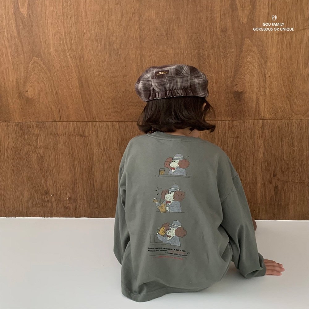 GOU | Tee( khaki M100-110)
