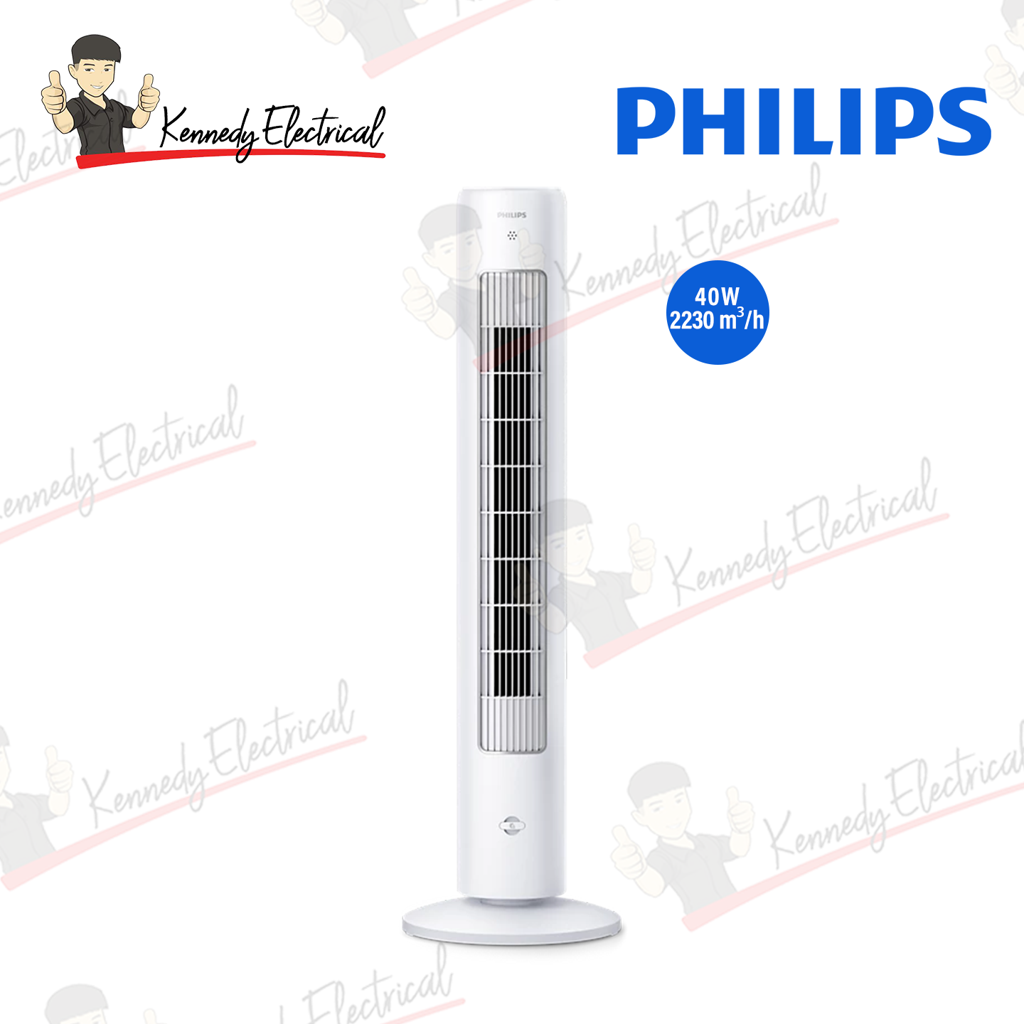 Philips Tower Fan 40W - WHITE CX5535/00