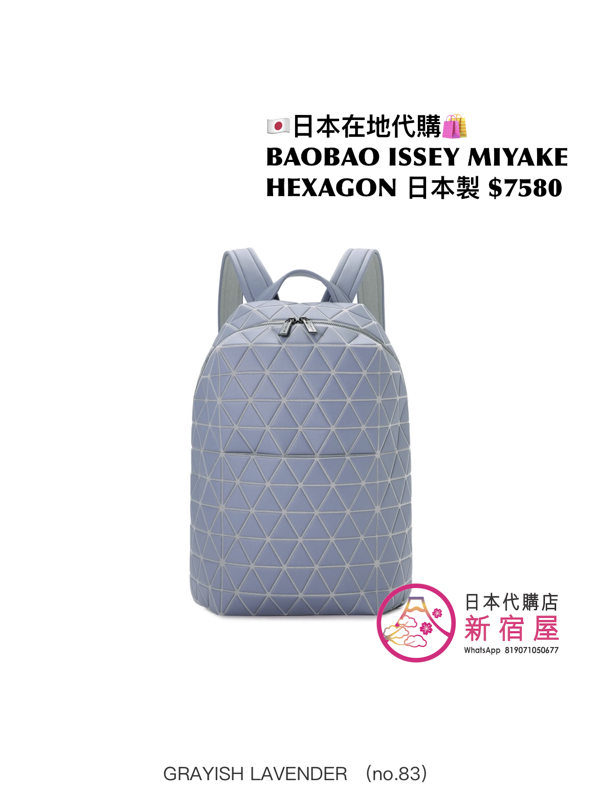BAOBAO ISSEY MIYAKE HEXAGON