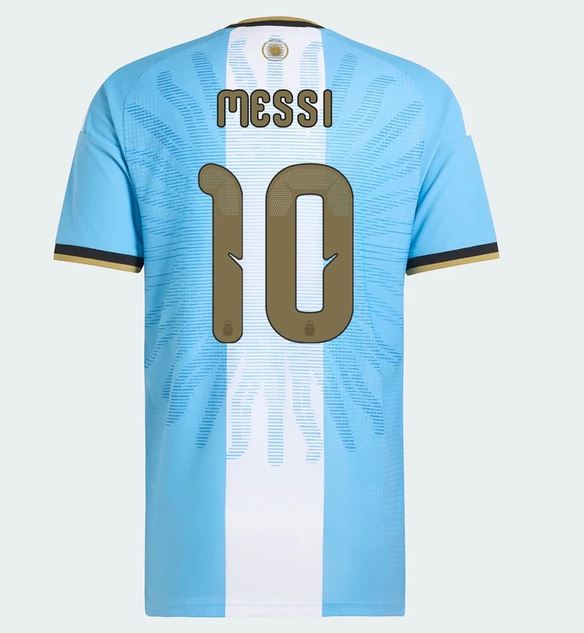 訂閱補貨通知提示 🔥 Adidas x Messi 美斯阿根廷紀念球員版球衣 (連MESSI金色印字) LD3317