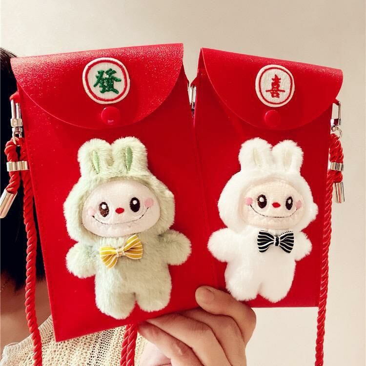 Labubu 公仔造型紅包袋 - 1個 現貨