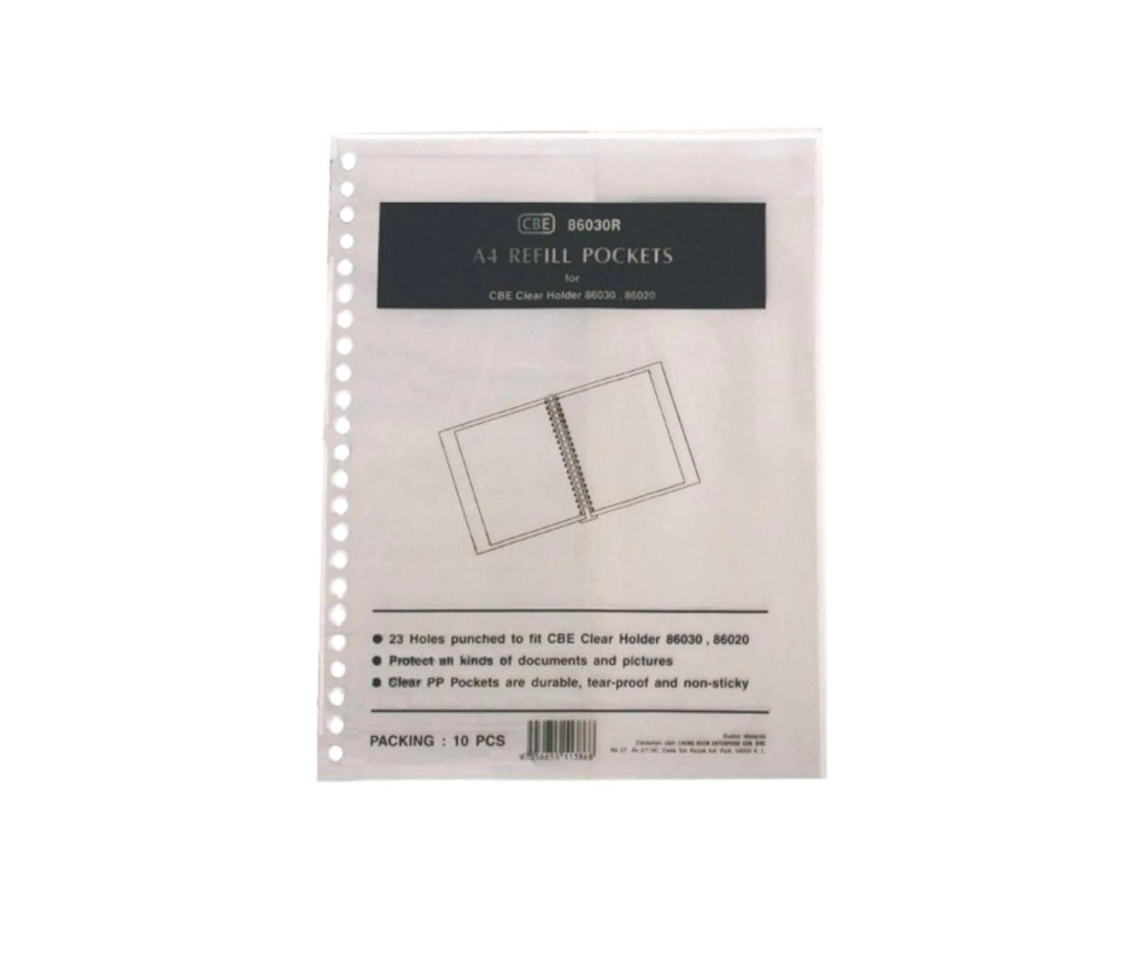 CBE 86030R/86020R Refill Pocket