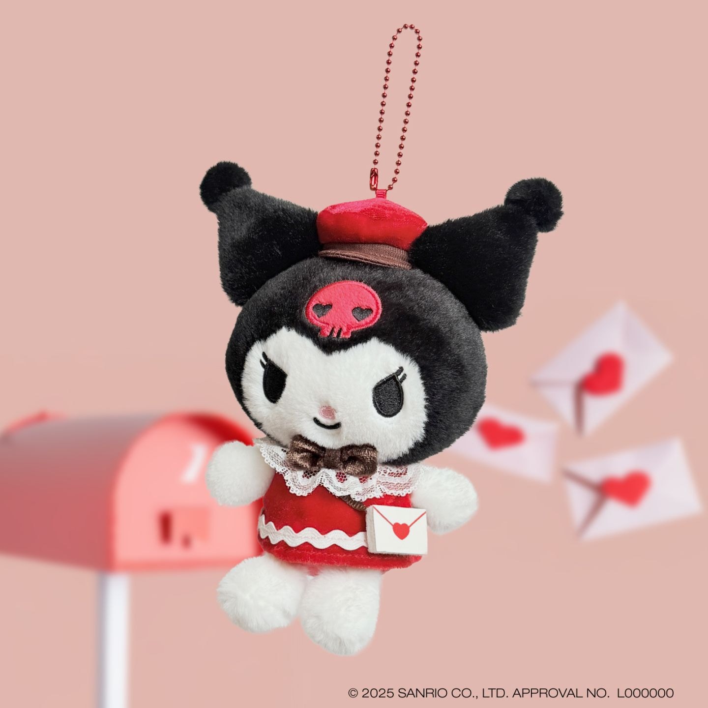 日本預訂📍日本Sanrio拎心心情信可愛公仔/吊飾